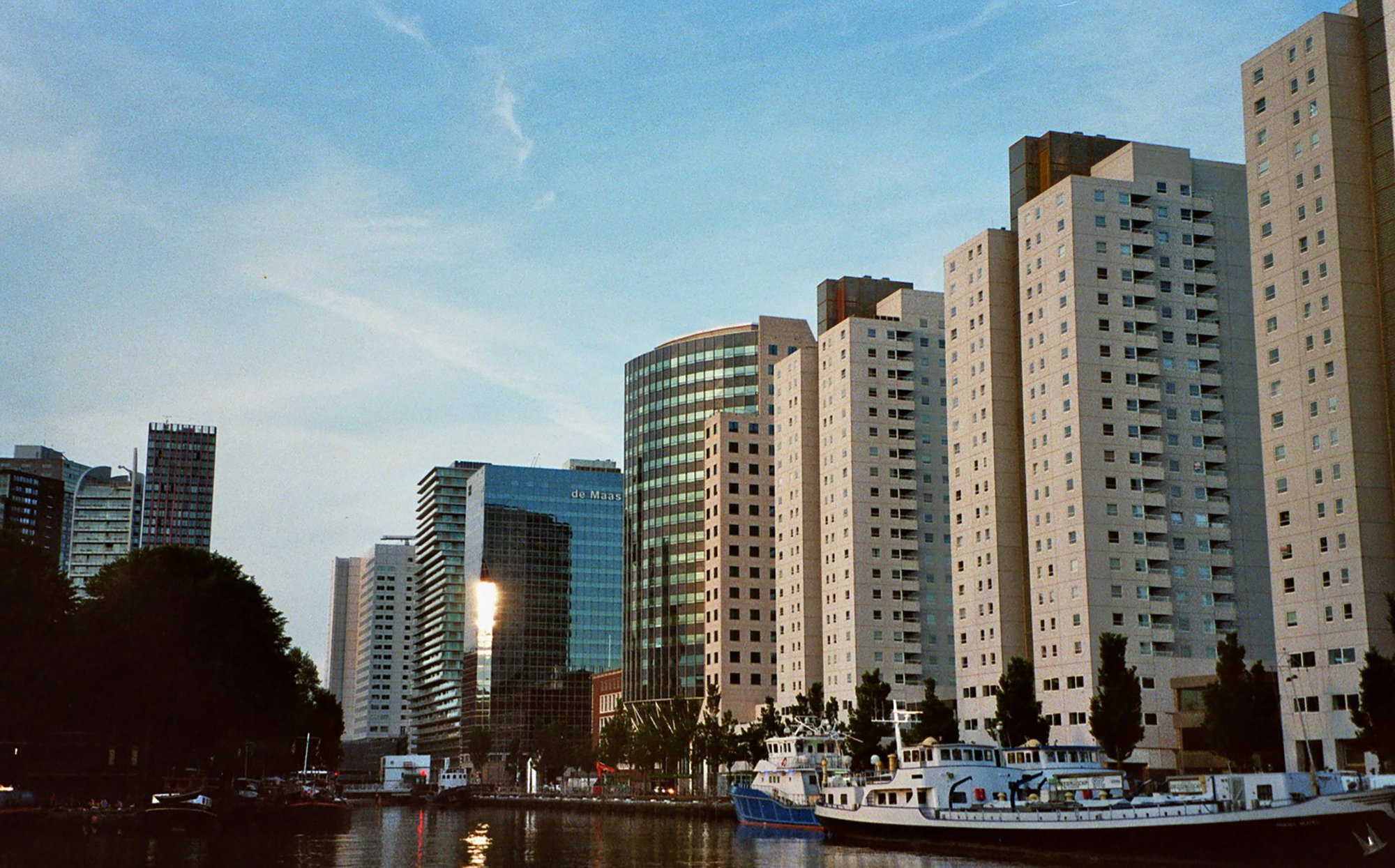 Rotterdam skyline